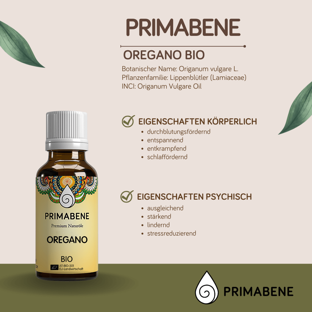 Bild von Oregano Bio, 100% rein ätherisches Öl